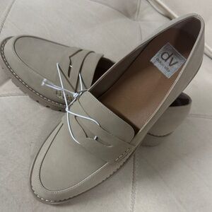 Stylish trendy preppy - DV by Dolce Vita Taupe Lug Loafers